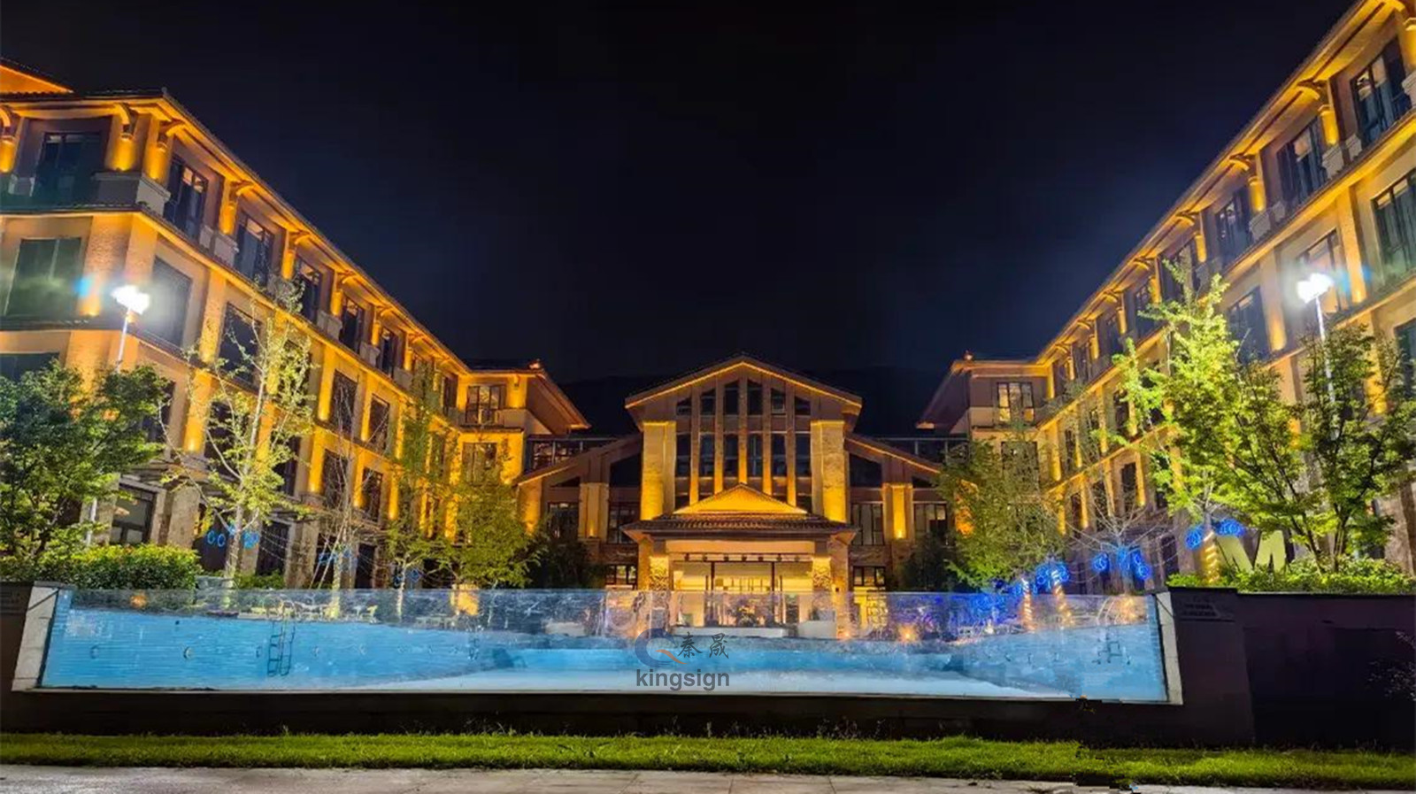 বিলাসবহুল সুইমিং পুল উইন্ডোর জন্য এক্রাইলিক প্যানেল