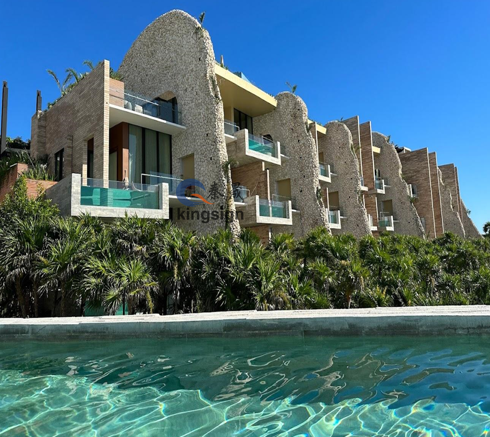 Kingsign এক্রাইলিক পুল উইন্ডো এবং দেখার প্যানেল